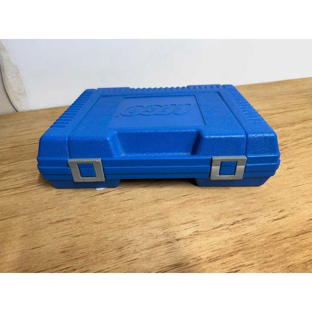 Vintage‎ 1984 LEGO Blue Hard Shell Carrying Case Storage Box Made in USA Retro